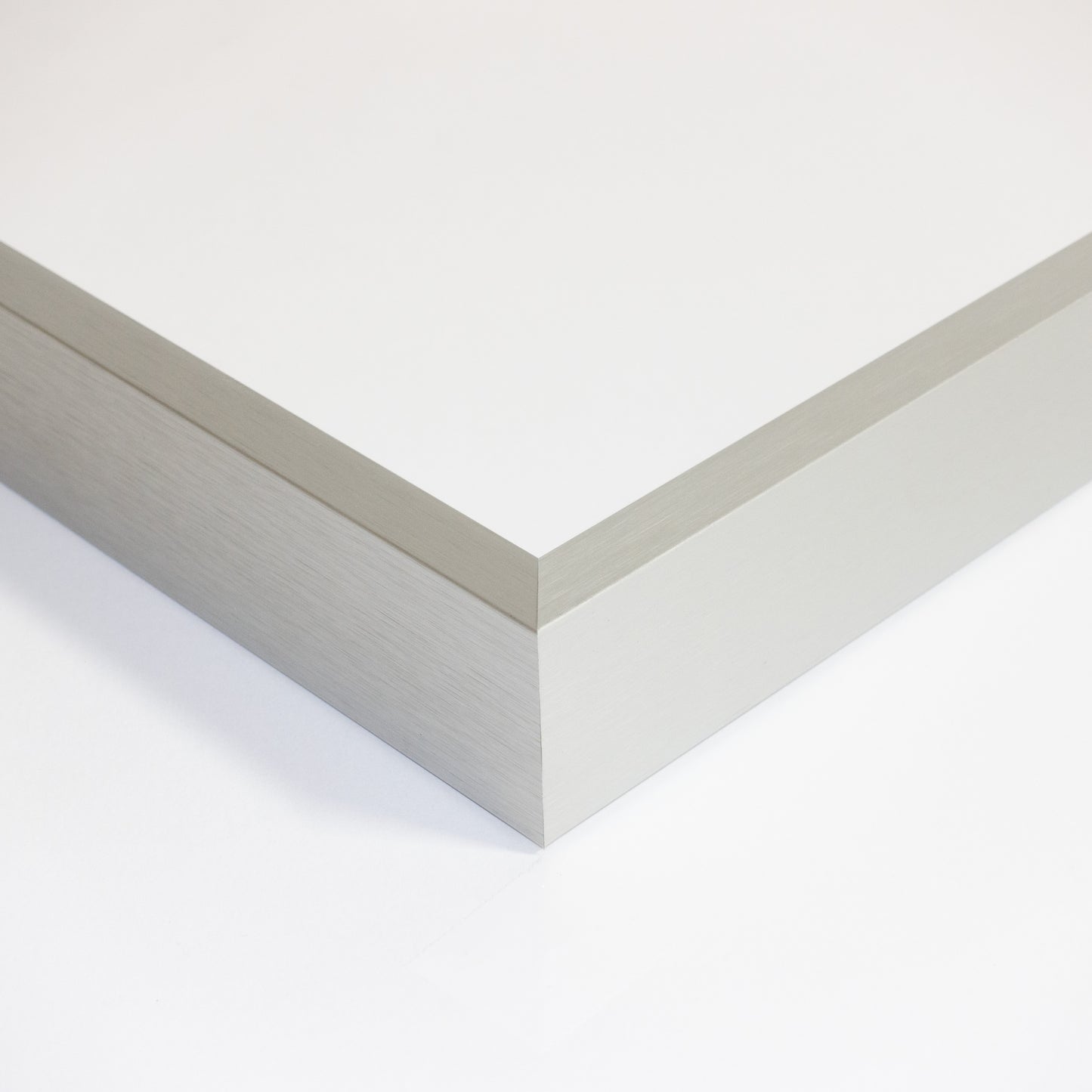 Brushed Aluminum Satin Frame – Finish 400